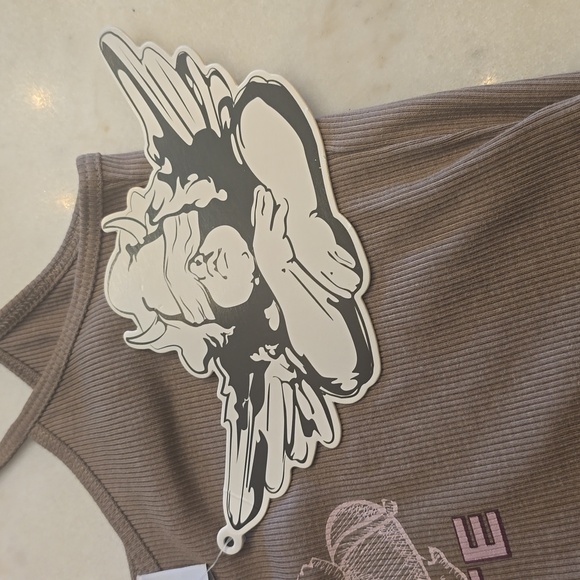 NWT Boys Lie Radiate Love Crop Tank in M/L - Picture 7 of 9